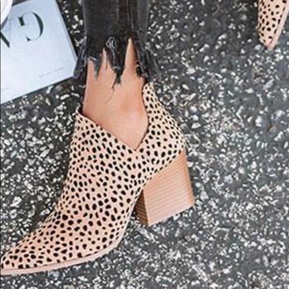 Jolimall Shoes - Jolimall Pointed Toe Ankle Boots